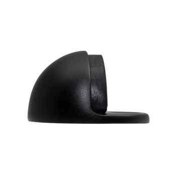 Door Stop Floor Mounted Oval Black*