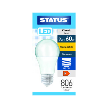 60w Dimmable Led Bulb ES Warm White*