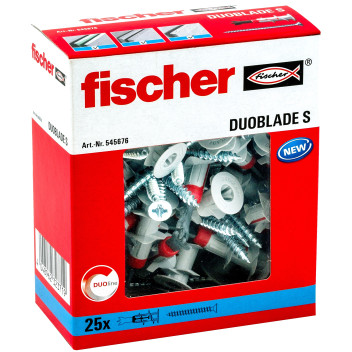 Fischer Duoblade S Plug + Screw (25)*