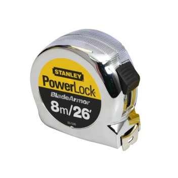 ZZ- Stanley Powerlock Tape Measure 8m*