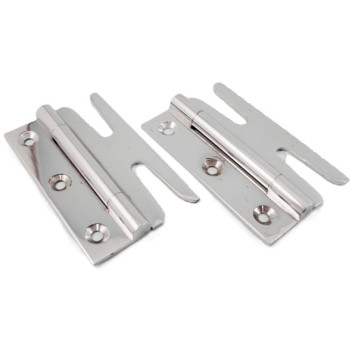 Sash Window Slotted Butt Hinge (2) CP