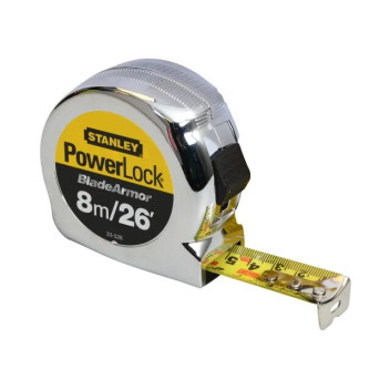 ZZ- Stanley Powerlock Tape Measure 8m*