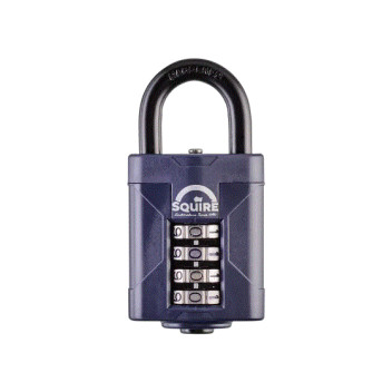 Padlock Combination Squire CP50 Black 50mm*