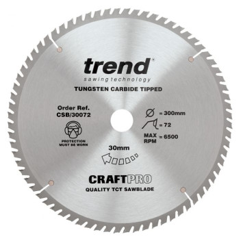 ZZ- Trend Craft Saw Blade 300mm x 72T x 30Mm*