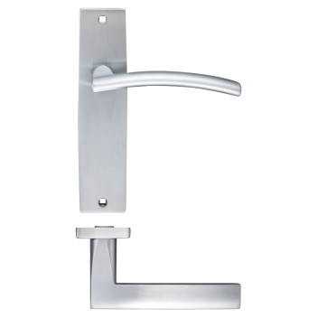 Door Handle Amalfi Lever On Latch SC*