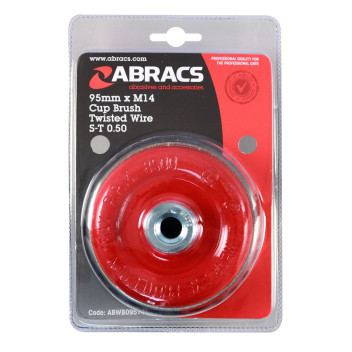 ZZ- Abracs Twist Knot Cup Wire Brush 95mm M14*