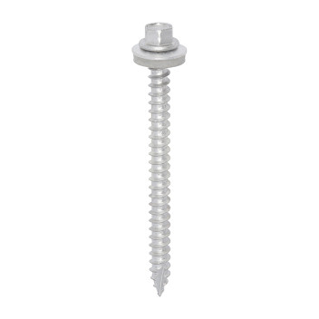 Tek Screw Timber & Washer 6.3 x 80mm (100)