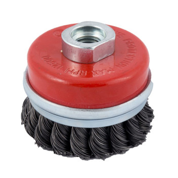 Abracs Twist Knot Cup Wire Brush 70mm M14*