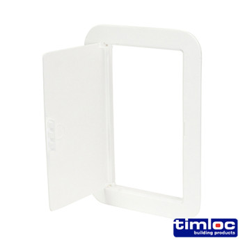 Access Panel White Plastic 155 X 235mm*