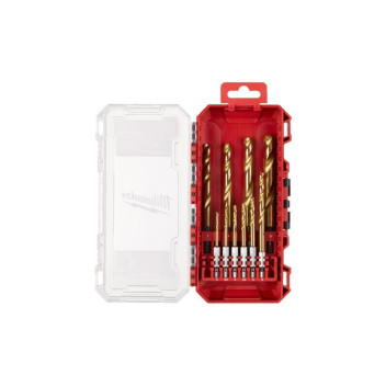 Milwaukee Shockwave HSS-G Red Hex Impact Titanium Drill Bits 10pc*