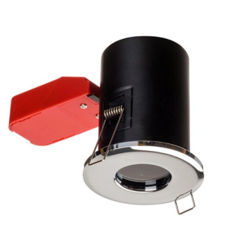 Downlight Fire Rated & IP65 Chrome*