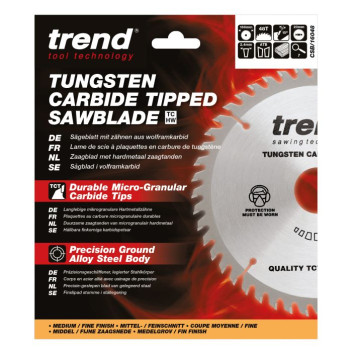 Trend CSB/16048 Craft Saw Blade 160 x 48T x 20mm Bore*