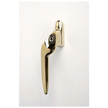 Window Handle Espag Offset Gold LH 40mm*