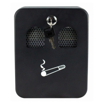 Cigarette Bin Medium Black*