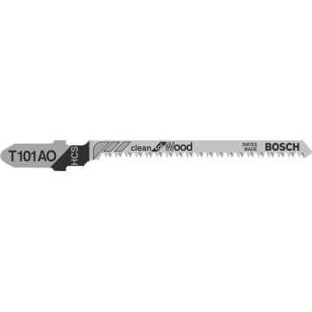 Bosch T101AO Clean Curved Cut Jigsaw Blades Wood (5)*