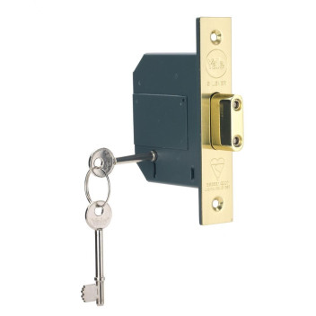 Yale Deadlock 5 Lever BS PB 64mm*