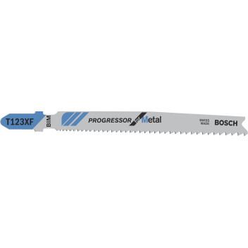 Bosch T123XF Jigsaw Blades Metal / Fast (5)*