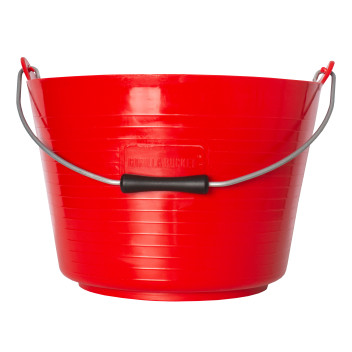 Red Gorilla Flexi Bucket Red 22L