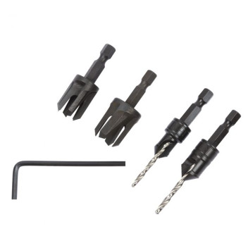 Trend SNAP/PC/A Snappy Countersink & Plug 4pc Set*