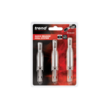 Trend QR/DBG/SET Countersink Set Quick Release 3 Piece*