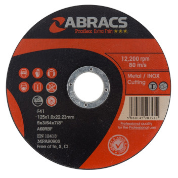 Abracs Disc Inox Cutting 125mm*