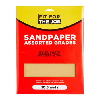 Sandpaper Assorted Mix (10)*