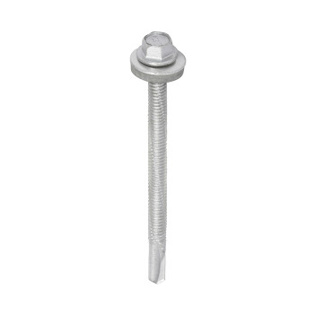 Tek Screw Heavy Duty & Washer 5.5 x 80mm (100)