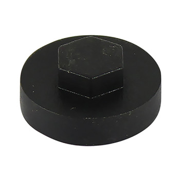 Tek Screw Cover Cap Black 16mm