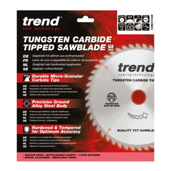 Trend CSB/21048 Craft Saw Blade 210 x 48T x 30mm Bore*