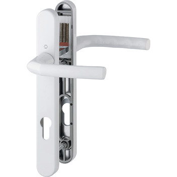 UPVC Door Handle Mp Levers 92 White 122 Bc*