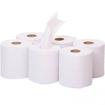 Bell Janitorial White Roll 2 Ply Centre Feed*