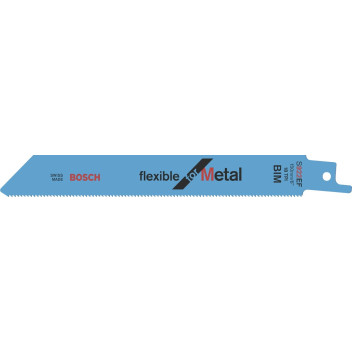 Bosch S922Ef Recip Saw Blades Flexible Metal 150mm (5)*