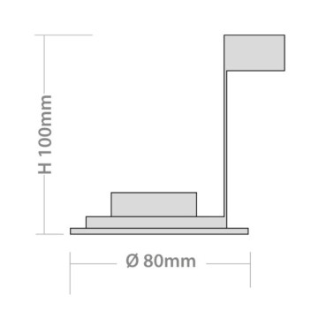 Downlight Contract White*