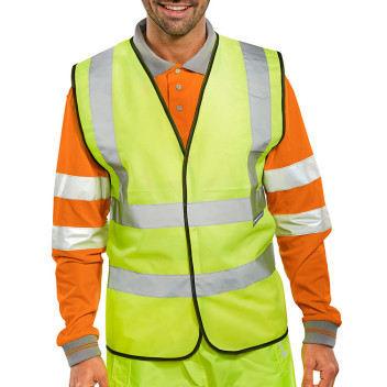 Hi Viz Vest Yellow Small*