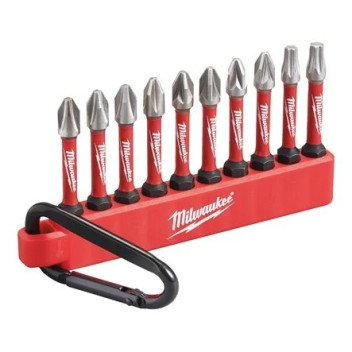 Milwaukee Shockwave Carabiner Screwdriver Bit Set