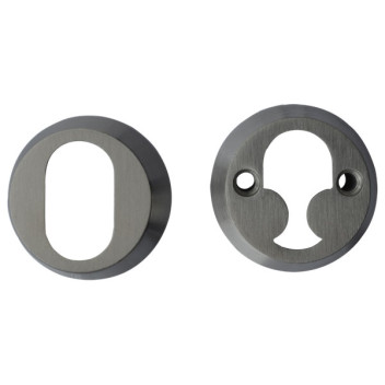 Skanex Scandanavian Cylinder Escutcheon Set 13mm