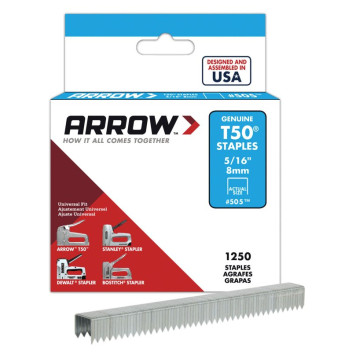 Arrow T50 Staples 8mm (1250)*