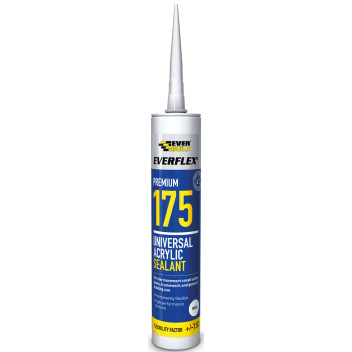 ZZ- Everbuild Sealant 175 Universal Acrylic White C3*