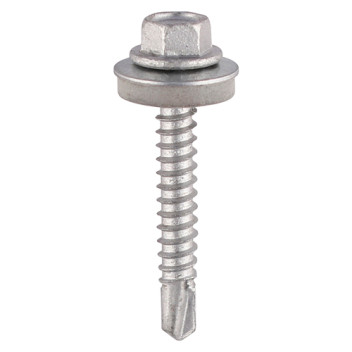 Tek Screw Light Duty & Washer 5.5 x 25mm (100)