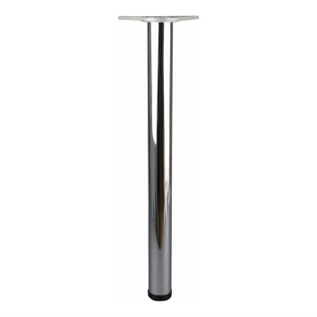 Worktop Leg 60mm X 710mm Chrome*