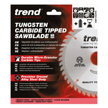 Trend CSB/13624TA Craft Saw Blade 136 x 24T x 20mm Bore*