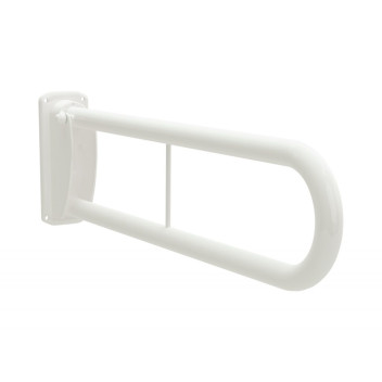 Support Rail Hinged White Steel 750mm*