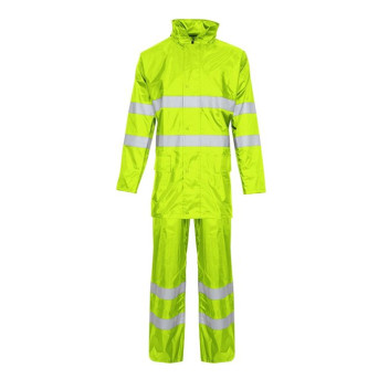 Hi Viz Rain Suit Yellow Large*