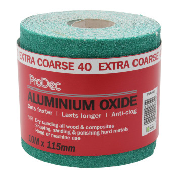 Sandpaper 10m Roll 40 Grit*