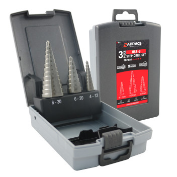 Abracs Step Drill Kit (3)*