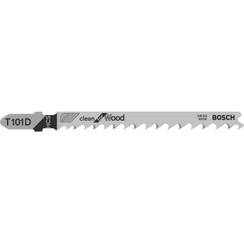 Bosch T101D Clean Straight Cut Jigsaw Blades 10-45mm Wood (5)*