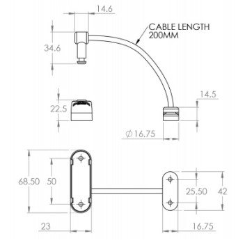 Window Corded Restrictor White*