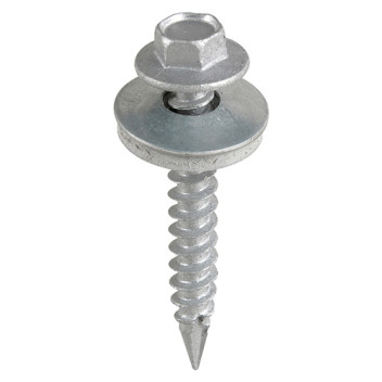 Tek Screw Timber & Washer 6.3 x 32mm (100)